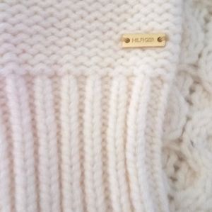 Tommy Hilfiger Womens Cableknit Sweater Sz M